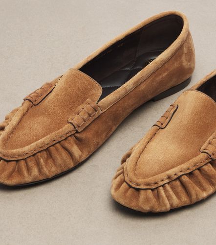 Mocassins Loaferino en daim - Saint Laurent - Modalova