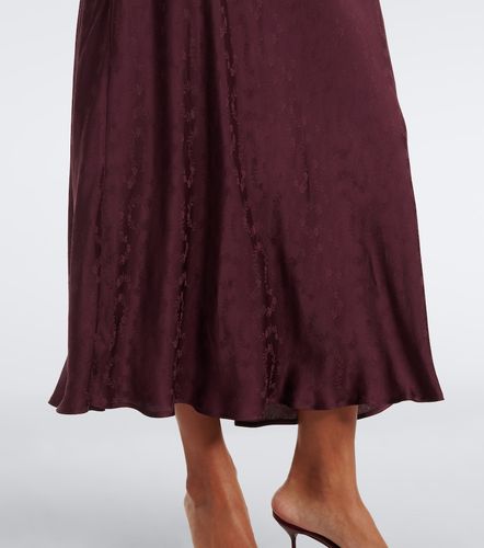Robe midi Fern en satin jacquard - Rixo - Modalova