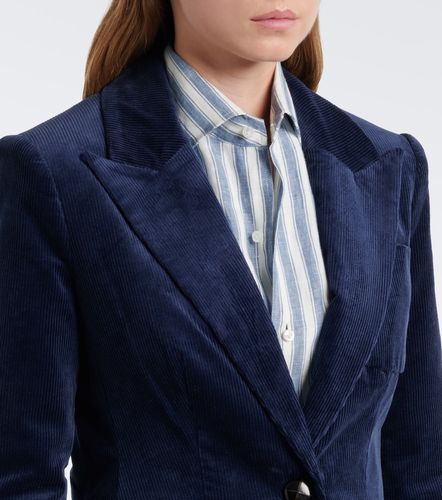 Blazer Livvy en velours de coton - Veronica Beard - Modalova
