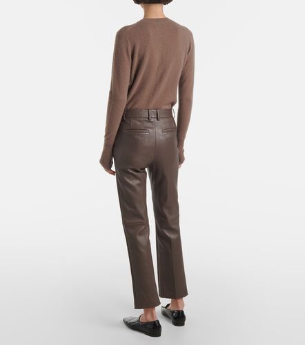 Pantalon slim Coleman en cuir - Joseph - Modalova