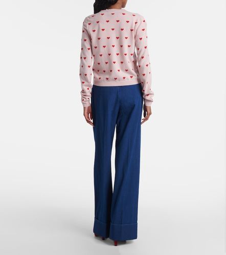 Cardigan en jacquard de laine vierge - Valentino Garavani - Modalova