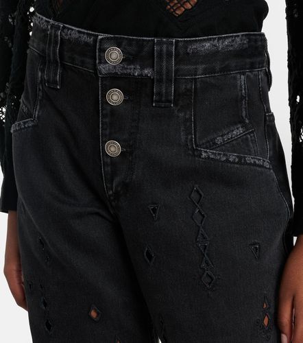 Jean flare Amia à broderies anglaises - Isabel Marant - Modalova