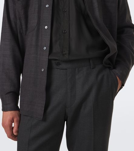 Brioni Pantalon slim en laine - Brioni - Modalova