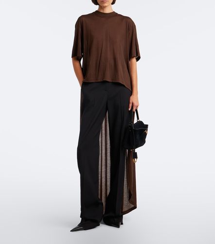 T-shirt asymétrique en coton mélangé - Balenciaga - Modalova