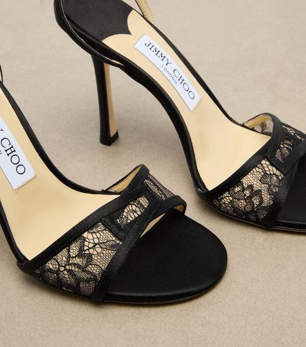 Jimmy Choo Sandales Leo en dentelle - Jimmy Choo - Modalova