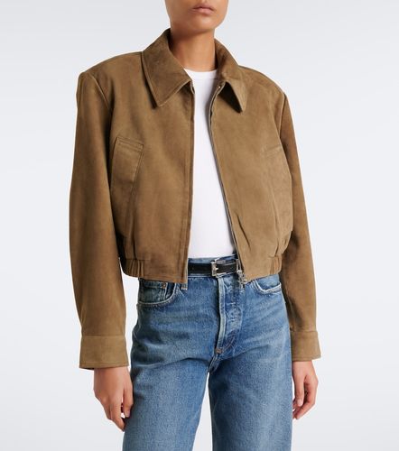 Agolde Veste courte Nahla en daim - Agolde - Modalova
