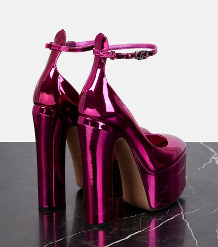 Escarpins Tan-Go à plateau en cuir - Valentino Garavani - Modalova