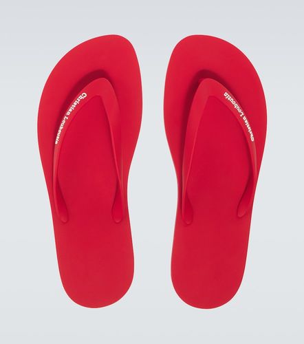 Christian Louboutin Tongs à logo - Christian Louboutin - Modalova