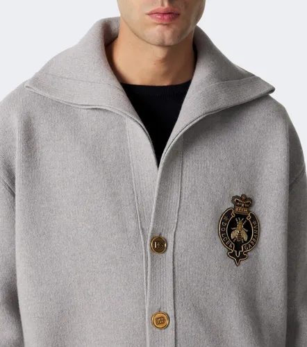Cardigan en laine vierge - Dolce&Gabbana - Modalova