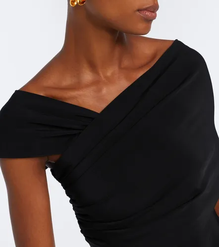 Robe longue en crêpe - Oscar de la Renta - Modalova