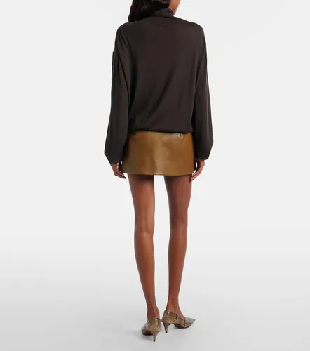Khaite Mini-jupe Jett en cuir - Khaite - Modalova