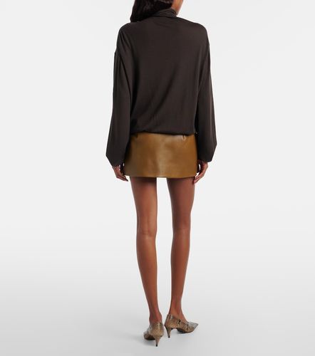 Khaite Mini-jupe Jett en cuir - Khaite - Modalova
