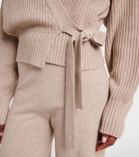 Cardigan cache-cœur en coton et cachemire - Jardin des Orangers - Modalova