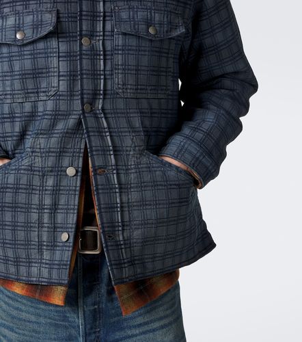 RRL Veste en denim à carreaux - RRL - Modalova