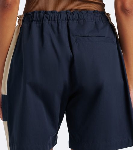 Short en coton à logo - Saint Laurent - Modalova
