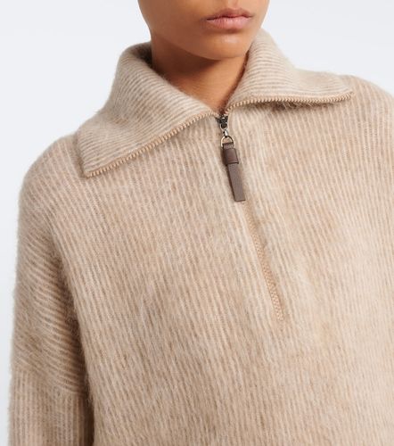 Polo en mohair et laine mélangés - Brunello Cucinelli - Modalova