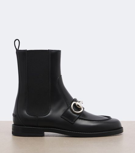 Bottines Chelsea Boulevard Horsebit en cuir - Gucci - Modalova