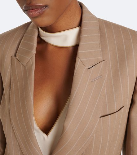 Blazer en laine vierge à rayures - Valentino Garavani - Modalova