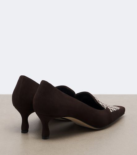 Escarpins Petusi en daim - Manolo Blahnik - Modalova