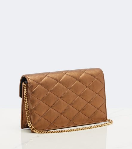 Portefeuille à chaîne Paris en cuir métallisé - Saint Laurent - Modalova