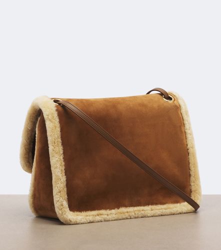 Sac porté épaule Niki Mini en daim - Saint Laurent - Modalova