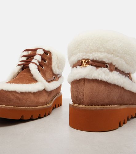 Bottines Palm Avenue en daim - Valentino Garavani - Modalova