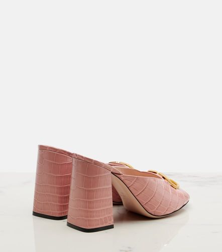 Mules VLogo en cuir - Valentino Garavani - Modalova