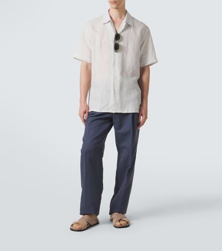 Brioni Chemise rayée en lin - Brioni - Modalova