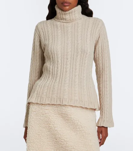 Pull à col roulé en laine mélangée - Moncler Grenoble - Modalova