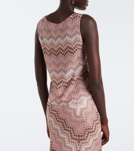 Missoni Top en maille zigzag - Missoni - Modalova