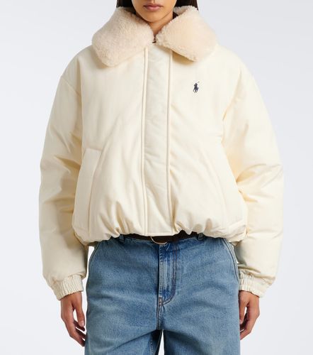 Veste blouson en teddy - Polo Ralph Lauren - Modalova