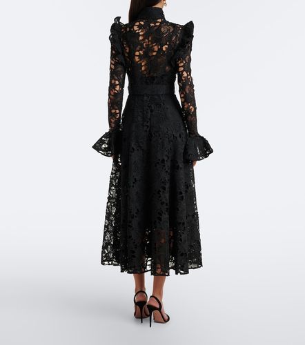 Robe midi Aliyah en dentelle - Leo Lin - Modalova
