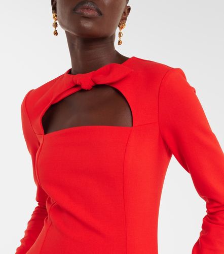 Robe de cocktail en laine mélangée - Oscar de la Renta - Modalova
