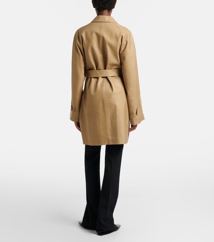 The Row Manteau Amaya en cuir - The Row - Modalova