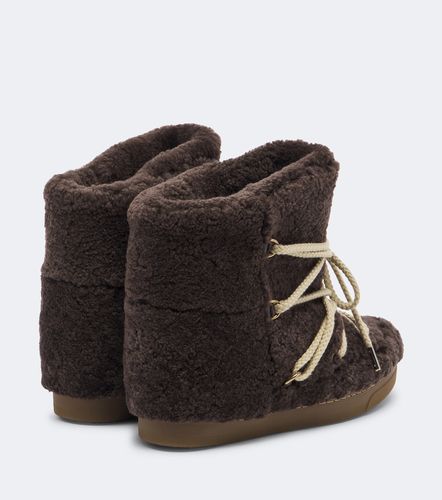 Bottines après-ski Nowles en shearling - Isabel Marant - Modalova