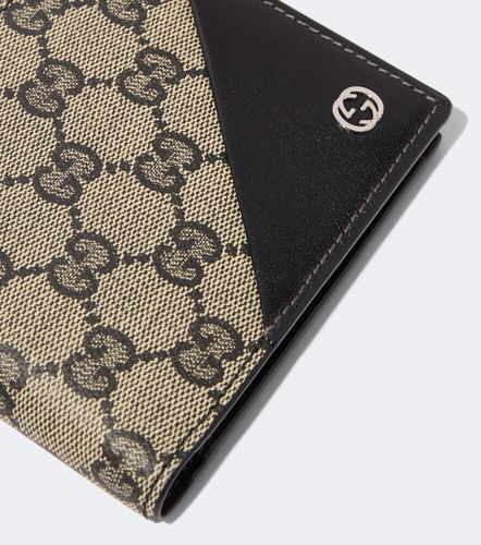 Portefeuille pliant Interlocking G en toile GG - Gucci - Modalova