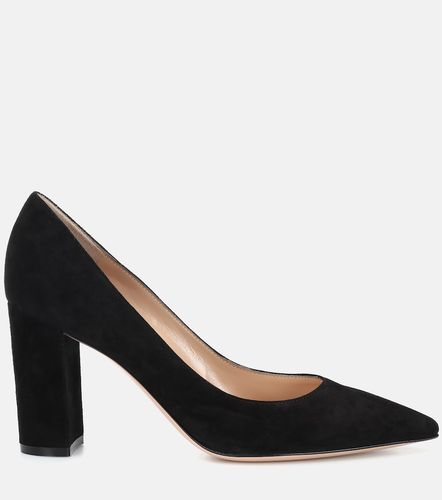 Escarpins Piper 85 en daim - Gianvito Rossi - Modalova