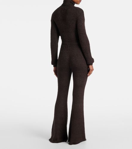 Pantalon évasé en soie et cachemire - Loro Piana - Modalova