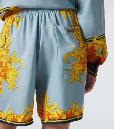 Versace Short imprimé en soie - Versace - Modalova