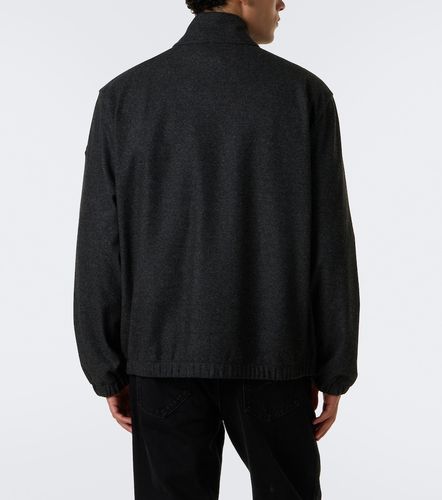 Moncler Veste bomber en cuir - Moncler - Modalova