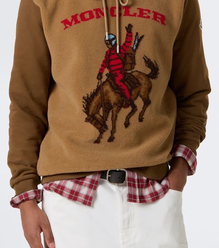 Sweat-shirt à capuche en coton - Moncler - Modalova