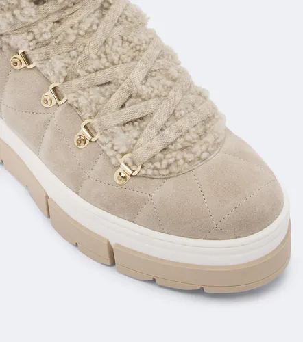 Bottines Vaduz en shearling et daim - Bogner - Modalova