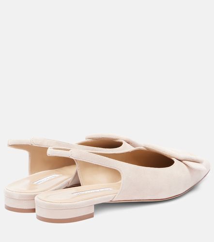 Ballerines slingback Maylura en daim - Manolo Blahnik - Modalova