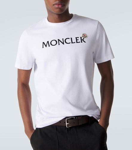Moncler T-shirt en coton à logo - Moncler - Modalova