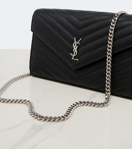 Portefeuille Cassandre Envelope en cuir - Saint Laurent - Modalova