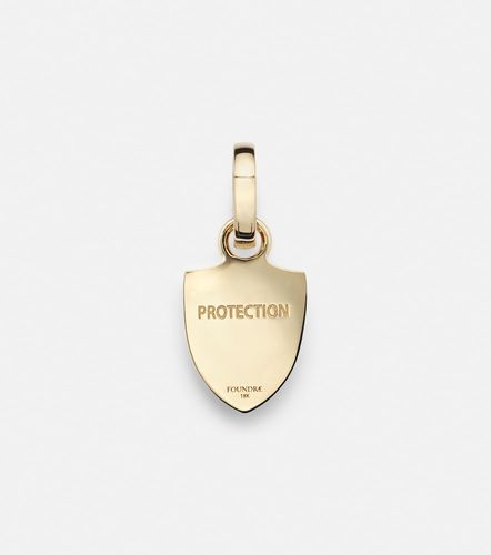 Collier Protection Horseshoe Crest Miniature en or 18 ct et diamants - FoundRae - Modalova