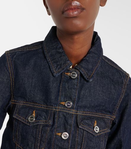 Ganni Veste courte en denim - Ganni - Modalova