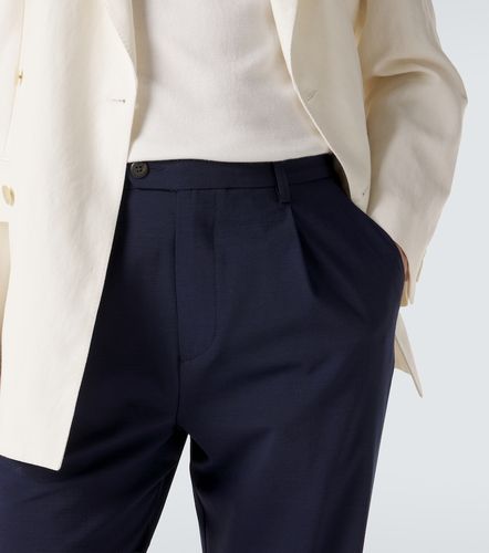 Pantalon droit en laine mélangée - Eleventy - Modalova