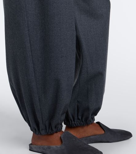 Pantalon ballon en laine mélangée - Max Mara - Modalova