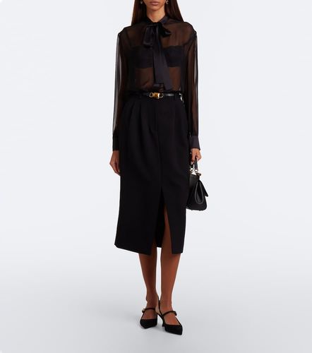 Jupe crayon en laine vierge - Dolce&Gabbana - Modalova